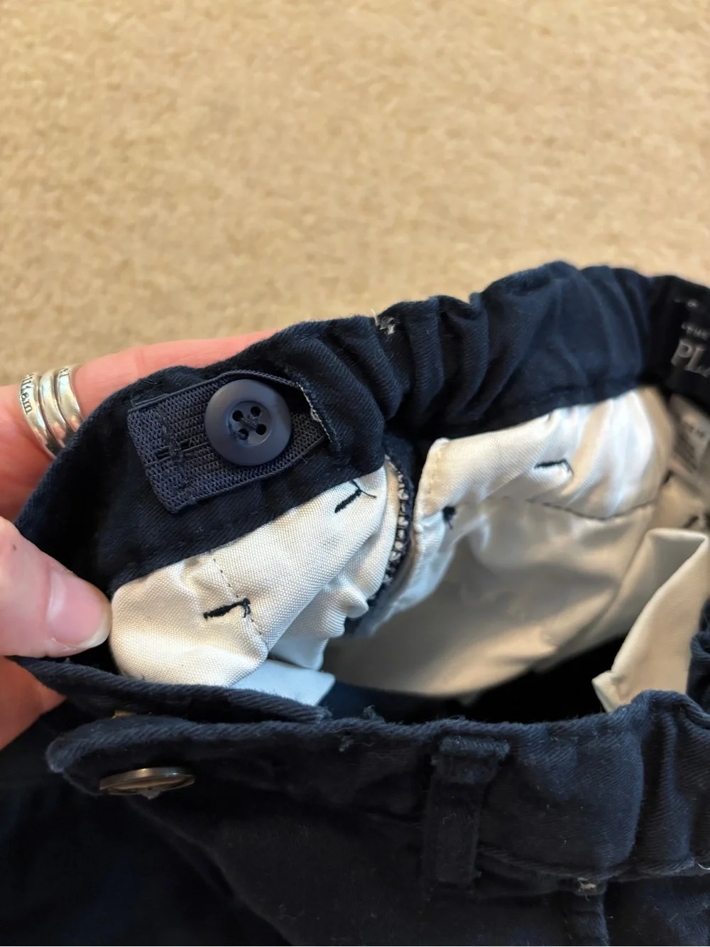 Children’s Place Navy Toddler Chino Pants Size 18-24 Months